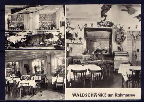 (4748) Wandlitz  - unbeschrieben / DDR Brandenburg Rahmersee, Waldschänke