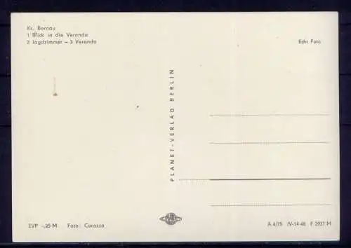 (4748) Wandlitz  - unbeschrieben / DDR Brandenburg Rahmersee, Waldschänke