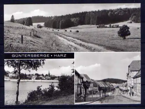 (4752) Güntersberge  - unbeschrieben / DDR Sachsen-Anhalt Limbachtal Bergsee