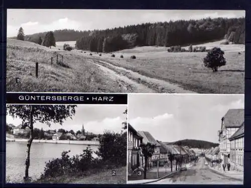 (4753) Güntersberge  - unbeschrieben / DDR Sachsen-Anhalt Limbachtal Bergsee