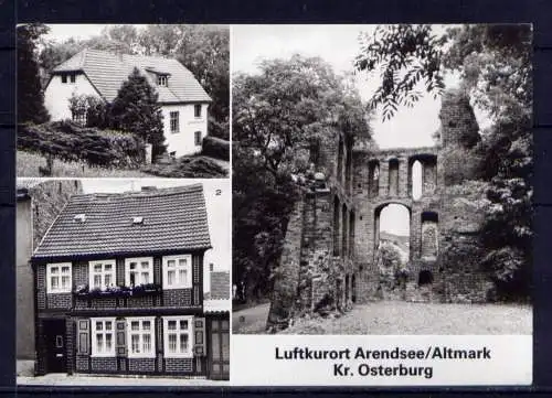 (4780) Arendsee - unbeschrieben / DDR Sachsen-Anhalt Klosterruine Heimatmuseum