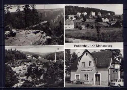 (4787) Pobershau - unbeschrieben / DDR Sachsen Katzenstein Bergschänke