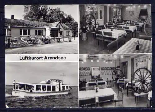 (4788) Arendsee - unbeschrieben / DDR Sachsen-Anhalt HO Gaststätte Alte Schmiede