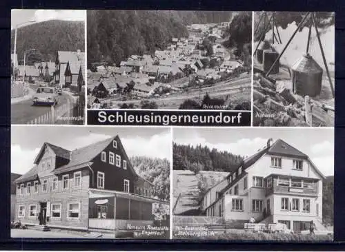 (4795) Schleusingerneundorf - unbeschrieben / DDR Thüringen Raststätte Köhlerei Gaststätte PKW