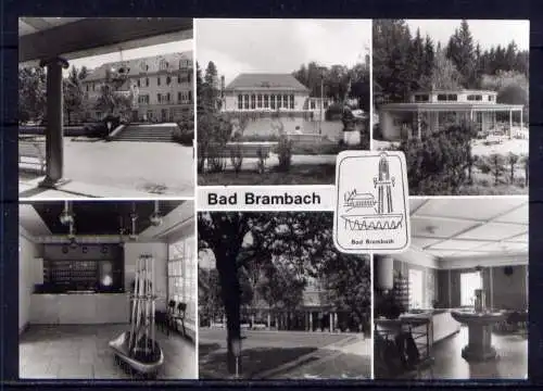 (4802) Bad Brambach  - unbeschrieben / DDR Sachsen Waldcafe Kurgelände