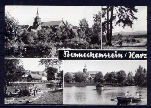 (4807) Beneckenstein  - unbeschrieben / DDR Sachsen-Anhalt Brockenblick Freibad Gondelteich