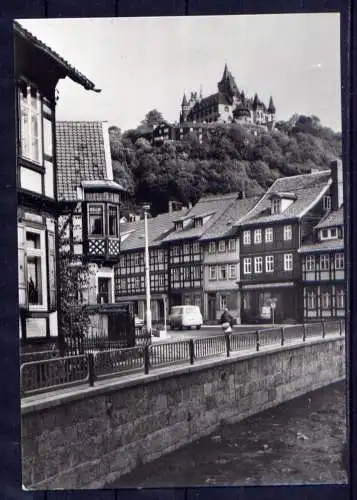 (4809) Wernigerode  - unbeschrieben / DDR Sachsen-Anhalt Schloß Feudalmuseum Flutrinne