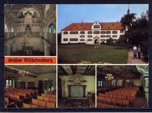 (4821) Schmalkalden  - beschrieben / DDR Thüringen Wilhelmsburg Schloßkirche