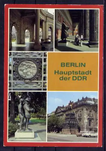 (4822) Berlin  - beschrieben / DDR Berlin Spittelkolonnaden