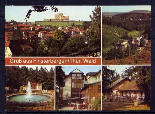 (4836) Finsterbergen  - beschrieben / DDR Thüringen FDGB Erholungsheim Tagescafe Naturpark