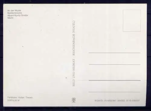 (4842) Grimma  - unbeschrieben / DDR Sachsen Markt Mulde