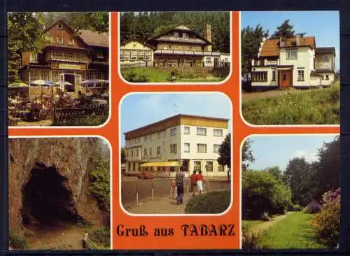 (4846) Tabarz  - unbeschrieben / DDR Thüringen Waldgaststätte Ferienheim Cafe Hotel Park