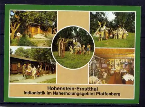 (4854) Hohenstein - Ernstthal  - unbeschrieben / DDR Sachsen Indianistik Naherholungsgebiet