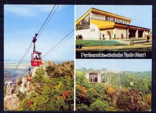 (4856) Thale  - unbeschrieben / DDR Sachsen-Anhalt Schwebebahn Bergstation