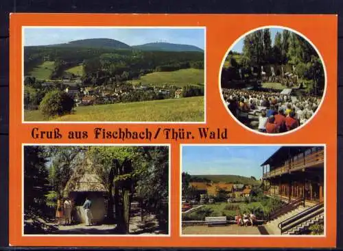 (4884) Fischbach  - unbeschrieben / DDR Thüringen Inselsberg