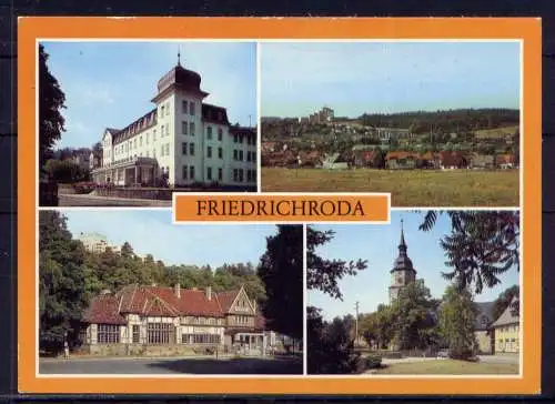 (4908) Friedrichroda  - unbeschrieben / DDR Thüringen Erholungsheim Bahnhof