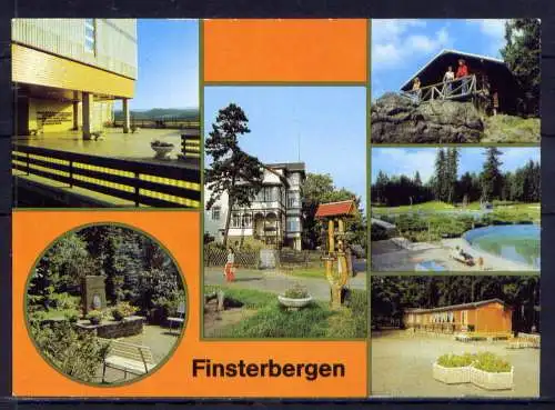 (4912) Finsterbergen  - unbeschrieben / DDR Thüringen FDGB Erholungsheim Naturpark Schwimmbad