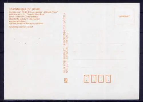 (4916) Finsterbergen  - unbeschrieben / DDR Thüringen FDGB Erholungsheim Naturpark Schwimmbad