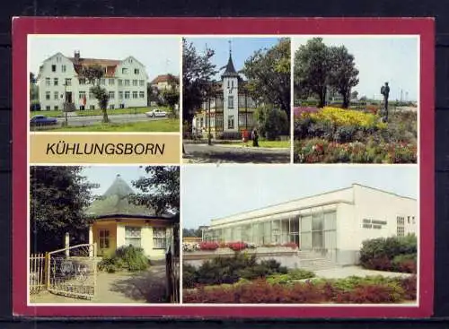 (4923) Kühlungsborn  - unbeschrieben / DDR Mecklenburg-Vorpommern Gaststätte Erholungsheim