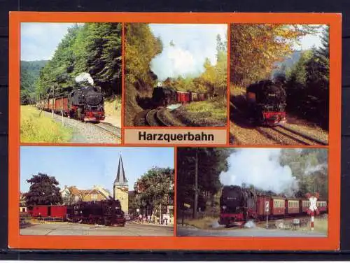 (4937) Harzquerbahn  - unbeschrieben / DDR Thüringen Eisenbahn