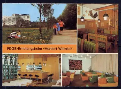 (4958) Klink  - unbeschrieben / DDR Mecklenburg-Vorpommern Erholungsheim Jagdzimmer