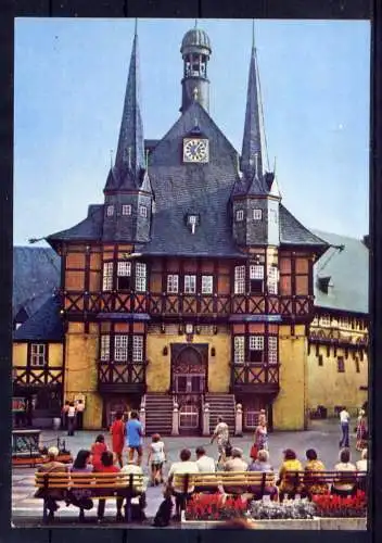 (4984) Wernigerode  - unbeschrieben / DDR Sachsen-Anhalt Rathaus