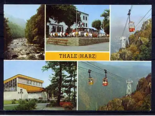 (4985) Thale  - unbeschrieben / DDR Sachsen-Anhalt Schwebebahn Bergstation Hexentanzplatz