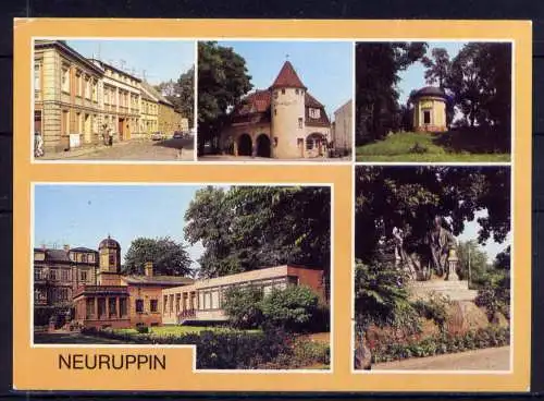 (4996) Neuruppin  - unbeschrieben / DDR Brandenburg Bahnhof Tempelgarten