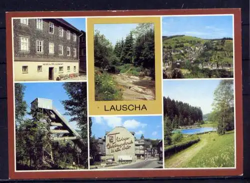 (5005) Lauscha unbeschrieben / DDR Thüringen Museum Freibad