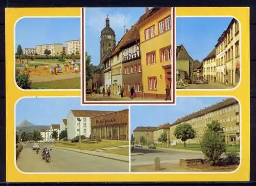 (5022) Sangerhausen - unbeschrieben / DDR Thüringen Markt Kornmarkt