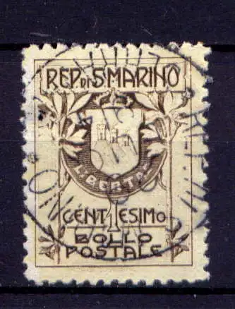 (726) San Marino Nr.47 II         O  gestempelt