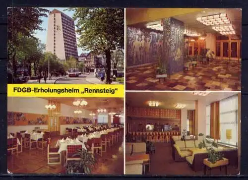 (5026) Oberhof - unbeschrieben / DDR Thüringen Erholungsheime Hotel