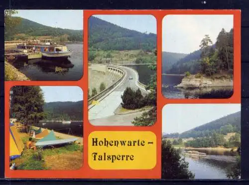 (5030) Hohenwarta  - unbeschrieben / DDR Thüringen Talsperre Schiffe