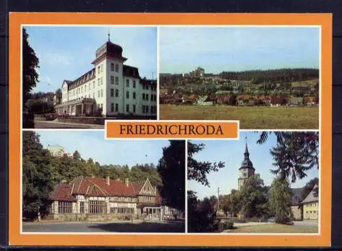 (5034) Friedrichroda  - unbeschrieben / DDR Thüringen Erholungsheim Bahnhof