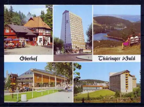 (5040) Oberhof - unbeschrieben / DDR Thüringen Erholungsheime Hotel Talsperre Gaststätte