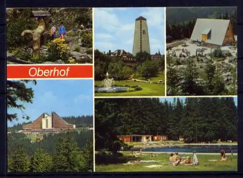 (5046) Oberhof - unbeschrieben / DDR Thüringen Hotel Botanischer Garten