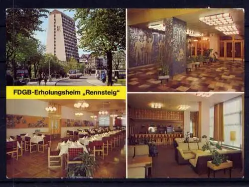 (5047) Oberhof - unbeschrieben / DDR Thüringen Erholungsheime Hotel