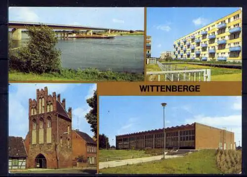 (5057) Wittenberge  - unbeschrieben / DDR Mecklenburg-Vorpommern Steintor Schwimmhalle