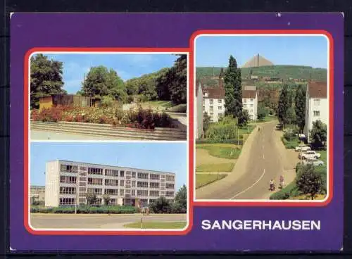 (5060) Sangerhausen - unbeschrieben / DDR Thüringen Schule Walkmühle