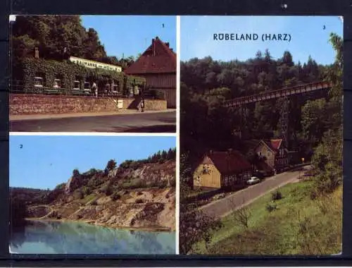 (5063) Rübeland  - unbeschrieben / DDR Sachsen-Anhalt Baumannshöhle See