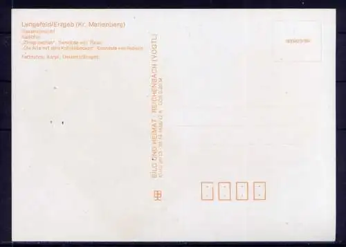 (5082) Lengefeld  - unbeschrieben / DDR Sachsen Gaststätte Kalkofen Gemälde