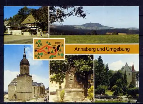 (5087) Annaberg - Buchholz  - unbeschrieben / DDR Sachsen Schloß Frohnauer Hammer