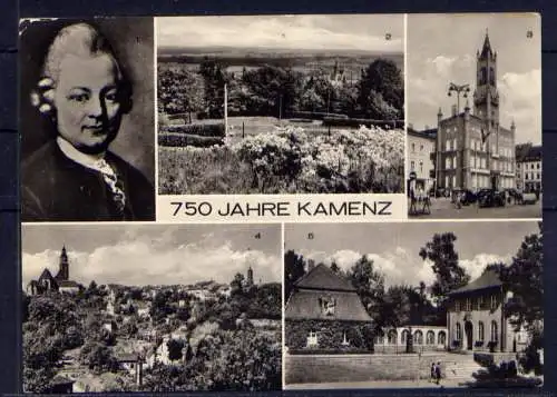 (5091) Kamenz  - beschrieben / DDR Sachsen Lessinghaus