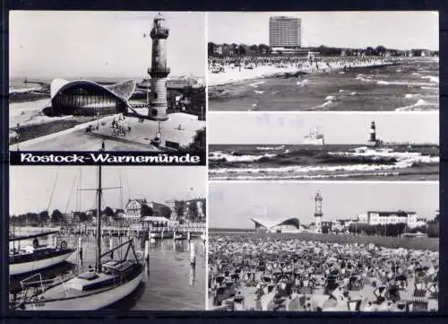 (5105) Rostock  - beschrieben / DDR Mecklenburg-Vorpommern Teepott Hotel Gaststätte