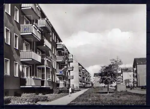 (5107) Blankenburg  - beschrieben / DDR Sachsen-Anhalt Regensteinsiedlung