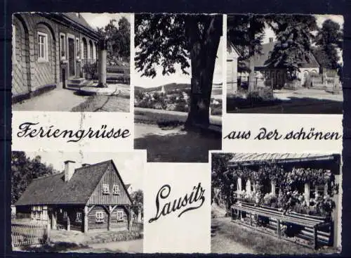 (5112) Lausitz  - beschrieben / DDR Sachsen Umgebindehäuser