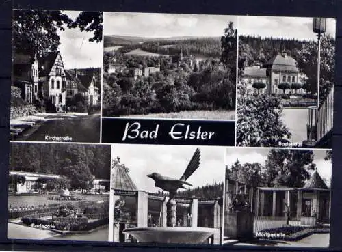 (5120) Bad Elster  - beschrieben / DDR Sachsen Quelle Cafe