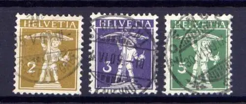 (2696) Schweiz Nr.111/3 Type I        O  gestempelt