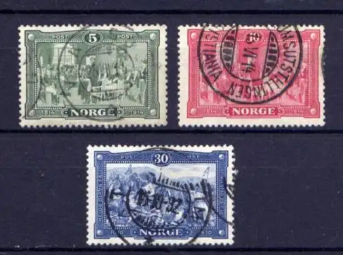 (1581) Norwegen Nr.93/5         O  gestempelt