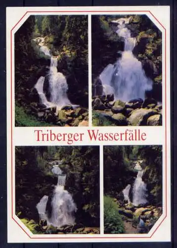 (5164) Triberg - unbeschrieben / Baden-Württemberg Wasserfälle